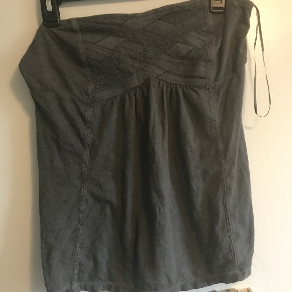 Grey Tube Top